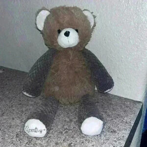 Scentsy Brown and White Teddy Bear